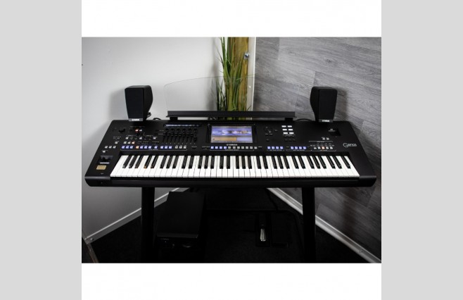 Used Yamaha Genos 76 Note Keyboard & Speakers - Image 3